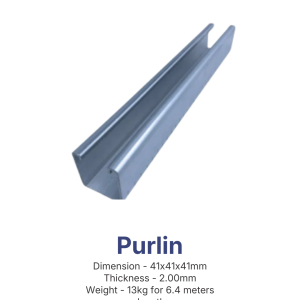 Purlin 41 mm x 41 mm (JSW Make)
